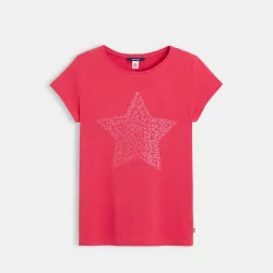 T-shirt with a star motif