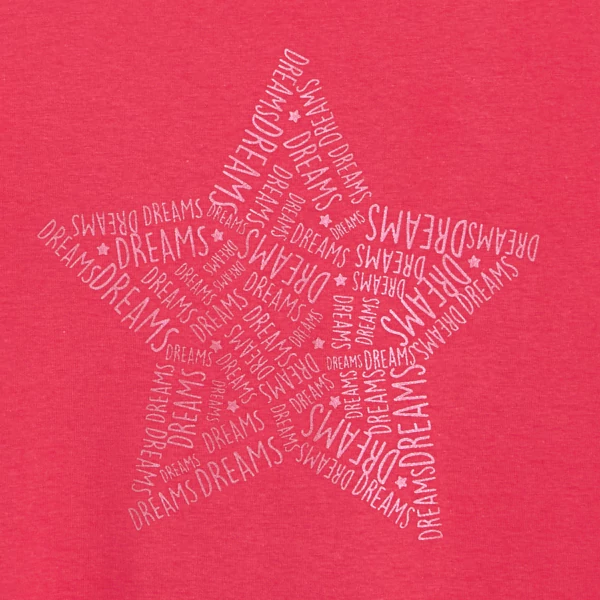 T-shirt with a star motif