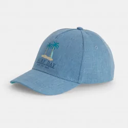 Original mixed fabric baseball cap