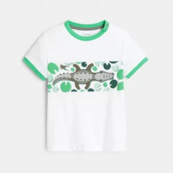 Fancy cotton crocodile T-shirt