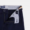 Canvas chino pants with belt