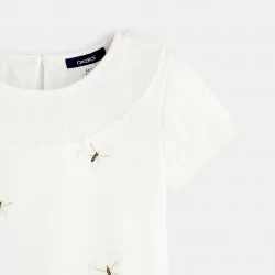 T-shirt with butterfly motif