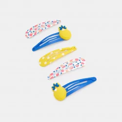 Hair clips with fruits (set of 5)