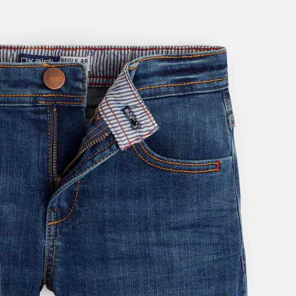Ultra-resistant regular fit jeans