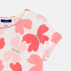 Girl's pink butterfly print...