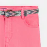Girl's pink balloon trousers + belt