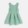 Girls green sleeveless special occasion dress